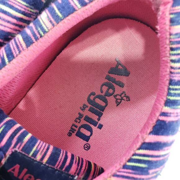 Alegria Traq Womans Blue and Pink Sneakers, Size 39 - Picture 2 of 11